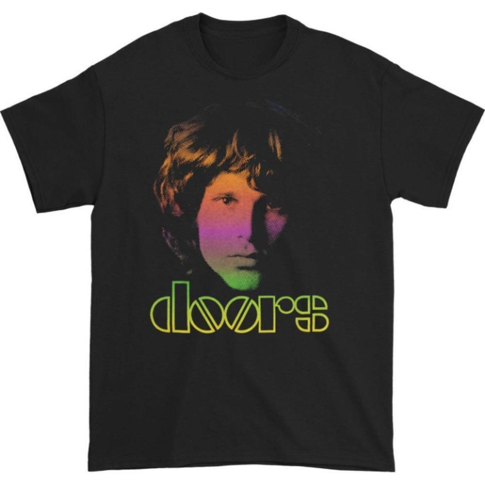 The Doors Morrison Gradient Psychedelic Rock Graphic Fan Unisex T-Shirt